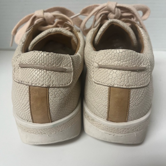 Kenneth Cole Gentle Souls Snakeskin Sneakers Parc Rose Pink Casual Streetwear 8M - Picture 4 of 4